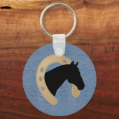 Denim & Horseshoe SCHLÜSSELANHÄNGER (Vorderseite)