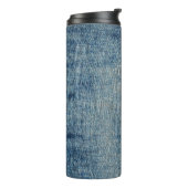 Denim-Inspiriert Thermosbecher (Nach links gedreht)