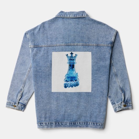 Denim-Jacke Jeansjacke (Rückseite)