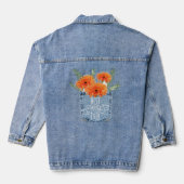 Denim-Jacke Jeansjacke (Rückseite)
