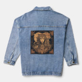 Denim-Jacke Jeansjacke (Rückseite)