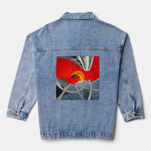 Denim-Jacke New York City Manhattan Jeansjacke