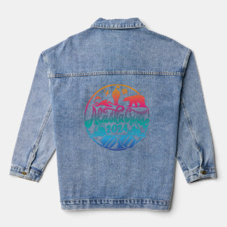 Denim Jacket Alaska Schiff Design Urlaub Jeansjacke