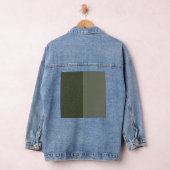 Denim Jacket anpassen - Grüner Patch für Moss teil Jeansjacke (Hangar)
