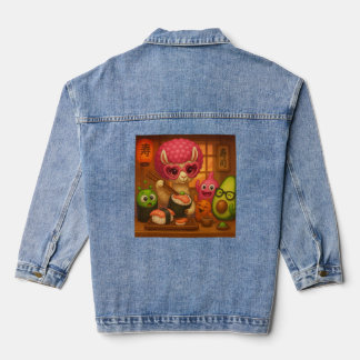 Denim Jacket Caos Pop Jeansjacke