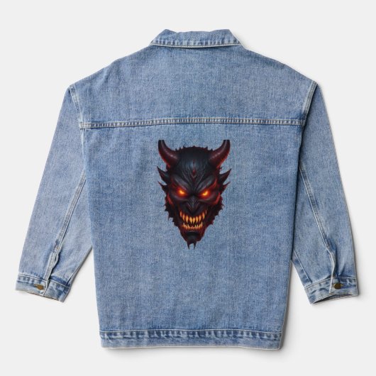 Denim Jacket Daemon Jeansjacke (Rückseite)