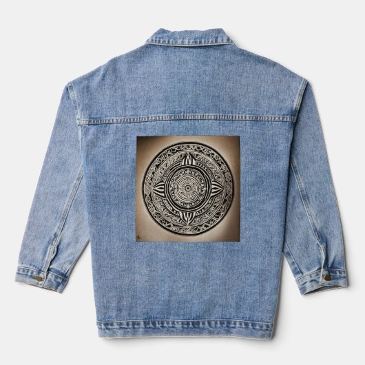 Denim Jacket der Frauen ( Designed ) Jeansjacke (Rückseite)