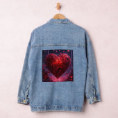 Denim Jacket Display in Herzform Jeansjacke (Hangar)