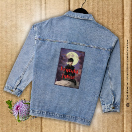Denim Jacket - Dracula Junior - von Poet Adiela Ak Jeansjacke