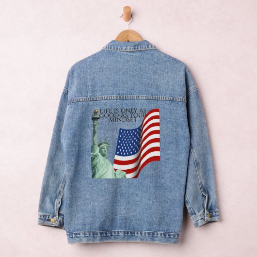 Denim Jacket, Gift, family jacket  Jeansjacke (Hangar)