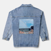 Denim Jacket " God is Very Creative" Jeansjacke (Rückseite)