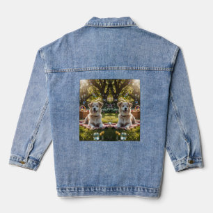 Denim Jacket (Jean Jacket) Diese Brunnenfrau Jeansjacke