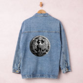 Denim Jacket Jean Jacket Farbiges Design D Jeansjacke (Hangar)