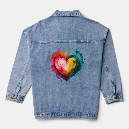 Denim Jacket (Jean Jacket) Jeansjacke (Rückseite)