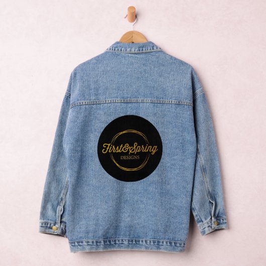 Denim Jacket-Logo erste Frühjahr & Designs Jeansjacke (Hangar)