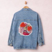 Denim Jacket mit Blume Jeansjacke (Hangar)