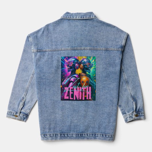 Denim Jacket-ROBO-Zest für Zenith: Unaufhaltsam Jeansjacke (Rückseite)