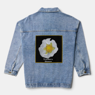 Denim Jacket Strawberry Blossom Jeansjacke