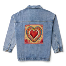 Denim Jacket, Traditioneller Tinte: Kunst am Stoff
