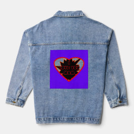 Denim Jacket von Gibney The MUSEUM Zazzle Jeansjacke