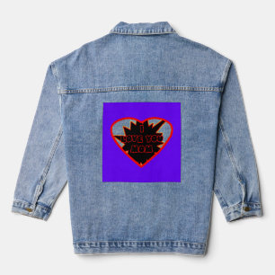Denim Jacket von Gibney The MUSEUM Zazzle Jeansjacke
