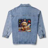 Denim Jacket von James Michael Miller Jeansjacke (Rückseite)