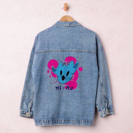 Denim Jacket with graffiti style design byfilixne Jeansjacke (Hangar)
