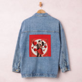 Denim Jacket with romantic design  Jeansjacke (Hangar)