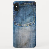 Denim Jeans Iphone Case (Rückseite)