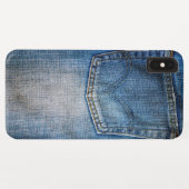 Denim Jeans Iphone Case (Rückseite (Horizontal))