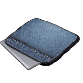 Denim Jeans Laptopschutzhülle (Vorne Knopf)