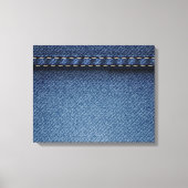 Denim Jeans Leinwanddruck (Vorderseite)