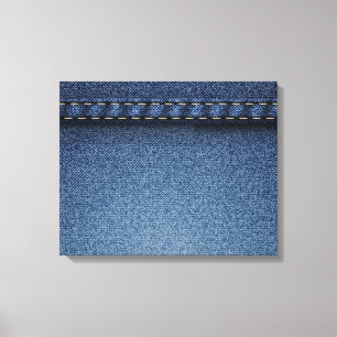 Denim Jeans Leinwanddruck