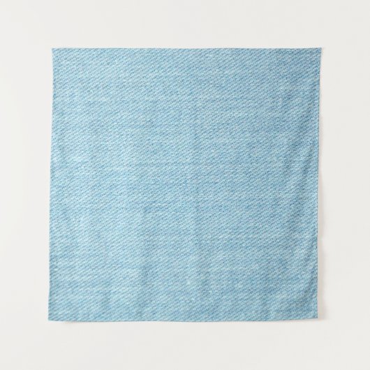 Denim jeans material cloth texture wandteppich (Vorderseite)