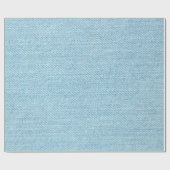 Denim Jeans Stoff Textur Geschenkpapier (Flach)