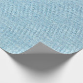 Denim Jeans Stoff Textur Geschenkpapier (Ecke)