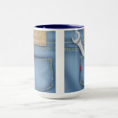 Denim Jeans Tasse (Zentrum)
