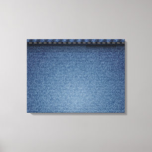 Denim Jeans Texture Leinwanddruck