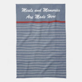 Denim Kitchen Handtücher mit Angebotsvorlage (Vertikal)