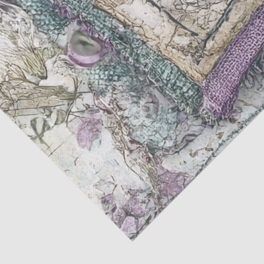 Denim & Lace Floral Fantasy Butterfells Dekoupage Seidenpapier (Ausschnitt)