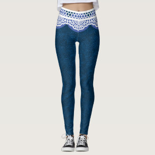 DENIM > Leggings >Kleidung und Schuhe > Frauen