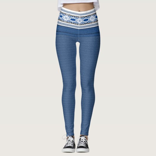 Denim >Leggings— Kleidung und Schuhe > Frauen Leggings (Vorderseite)