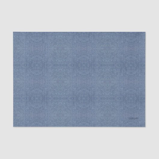 Denim Look Geschenkpapier HAMbyWG Seidenpapier (Vorderseite)