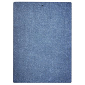 Denim-Look-Zwischenablage Klemmbrett (Rückseite)