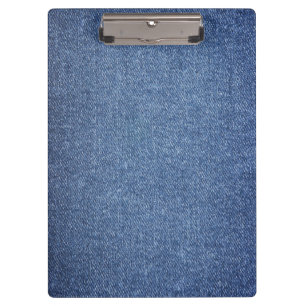 Denim-Look-Zwischenablage Klemmbrett