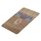 Denim Mama mit Lace Dreamcatcher auf Imitate Burla Magnet (Linke Seite)