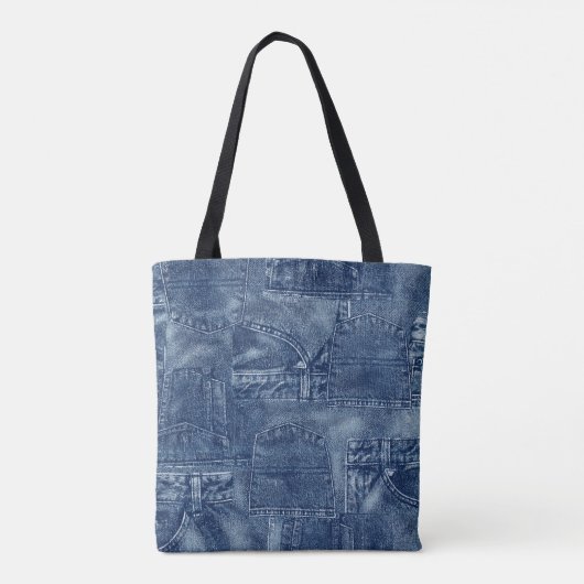 Denim-Material, Tasche (Rückseite)