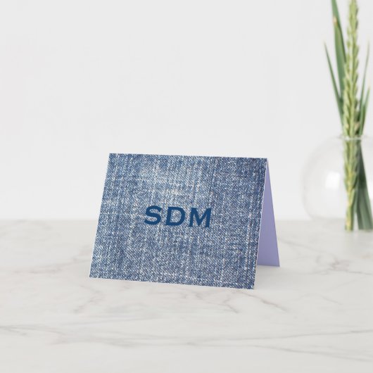 Denim Monogram (Vorderseite)