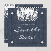 Denim n Diamonds Weditation Chandelier 1 Save The Date (Vorne/Hinten)