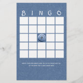 Denim Niedlich als Button Bingo (Vorderseite)